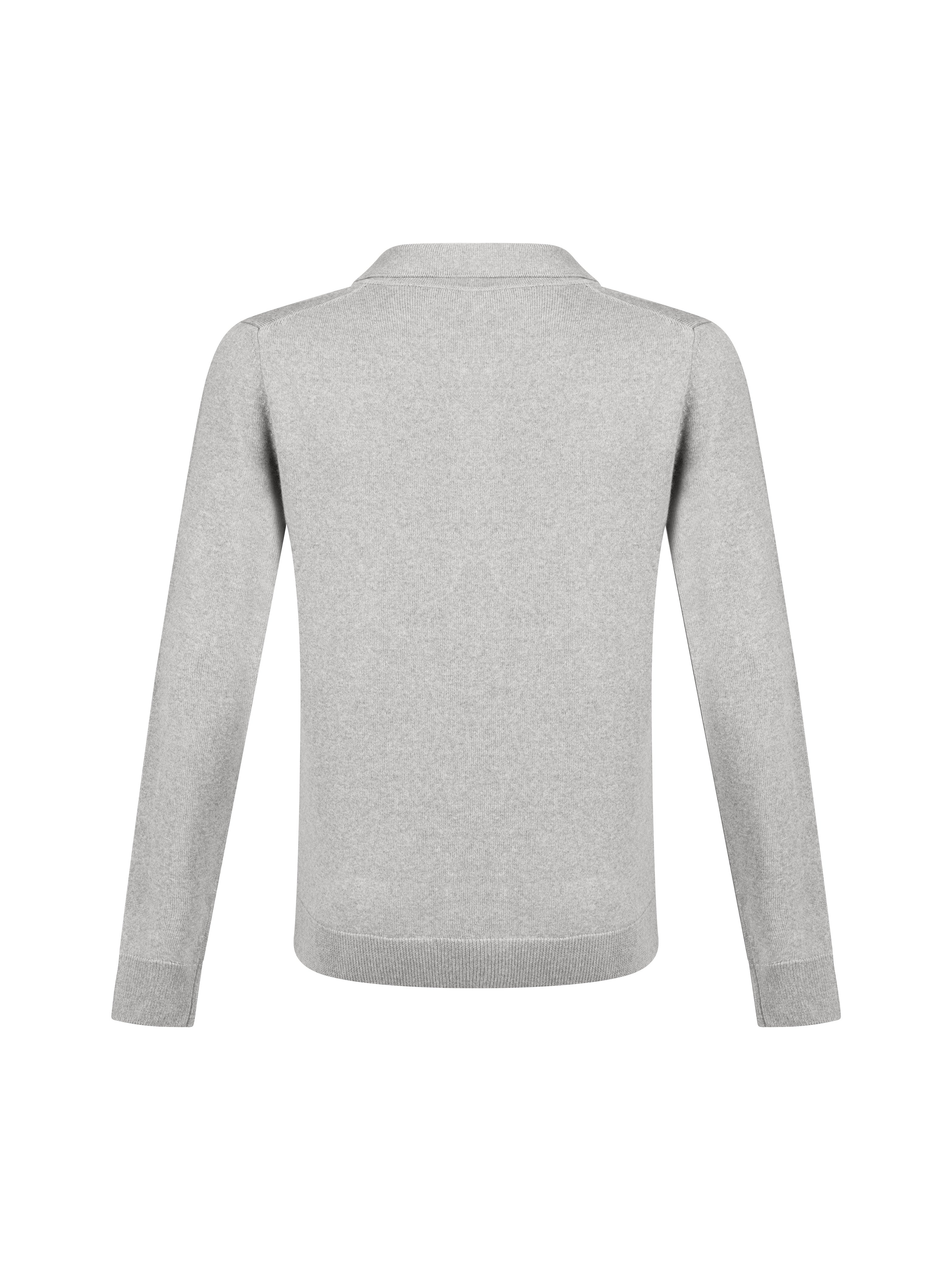 Cardigan col polo