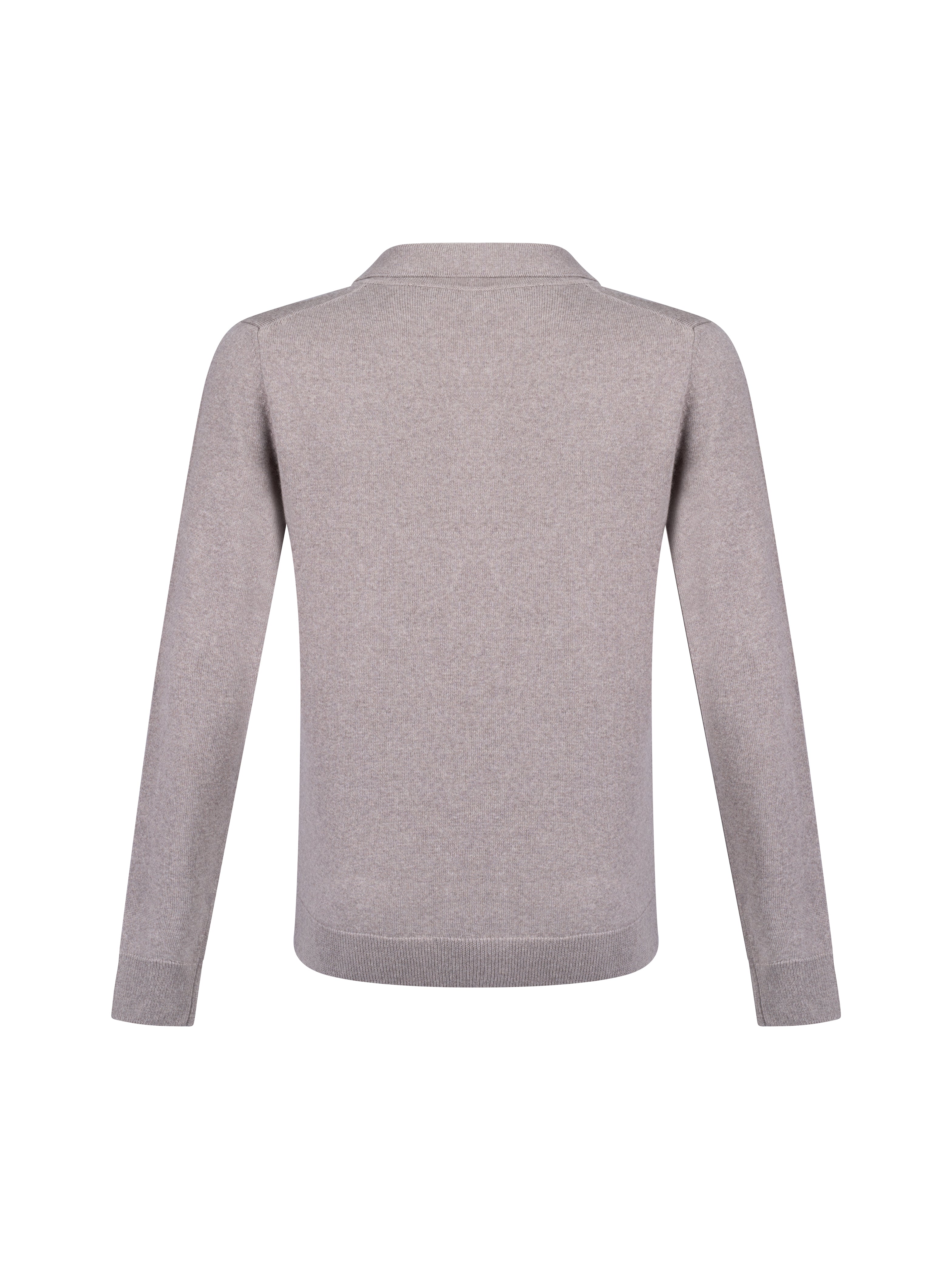 Cardigan col polo