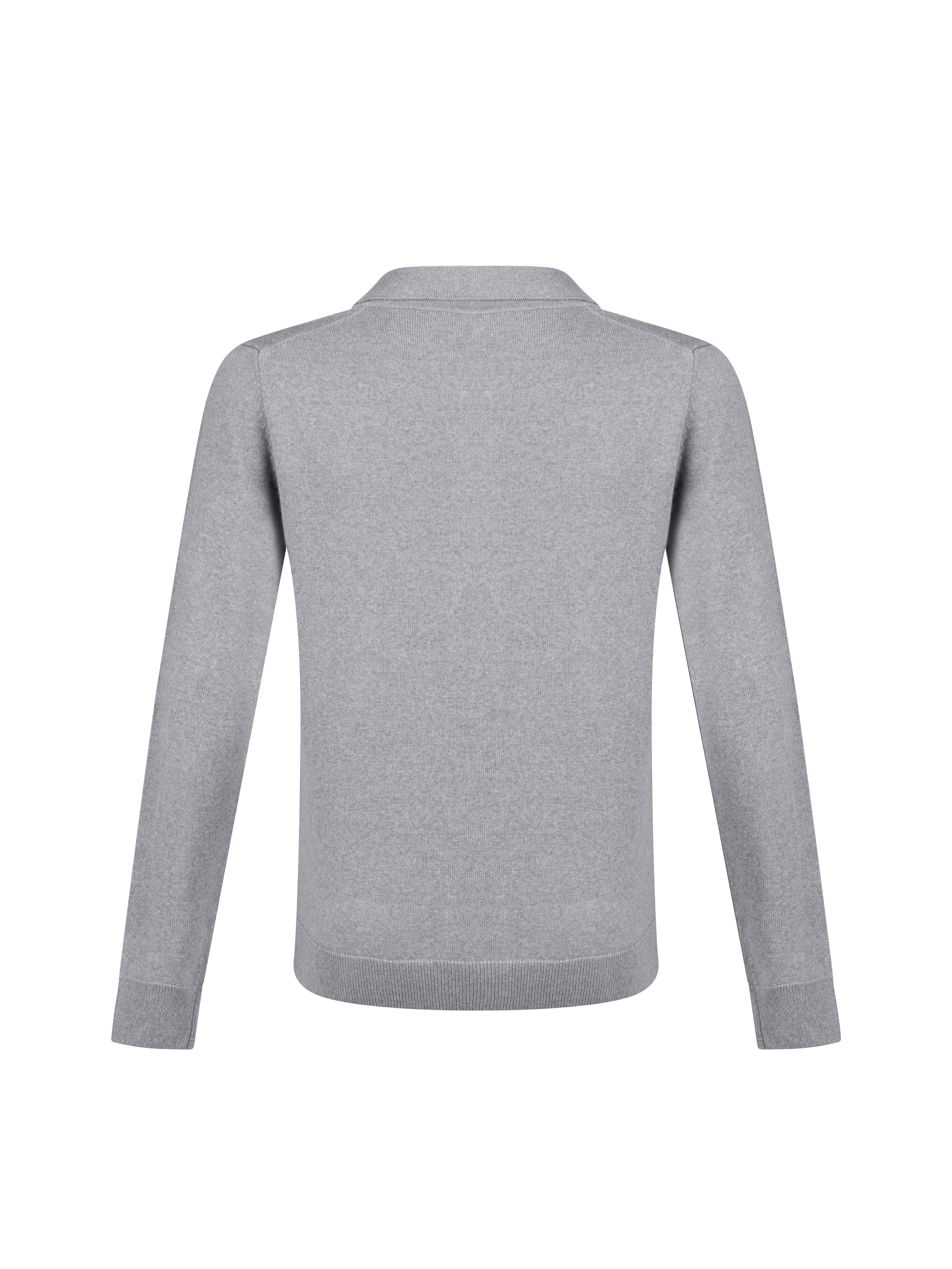 Cardigan col polo