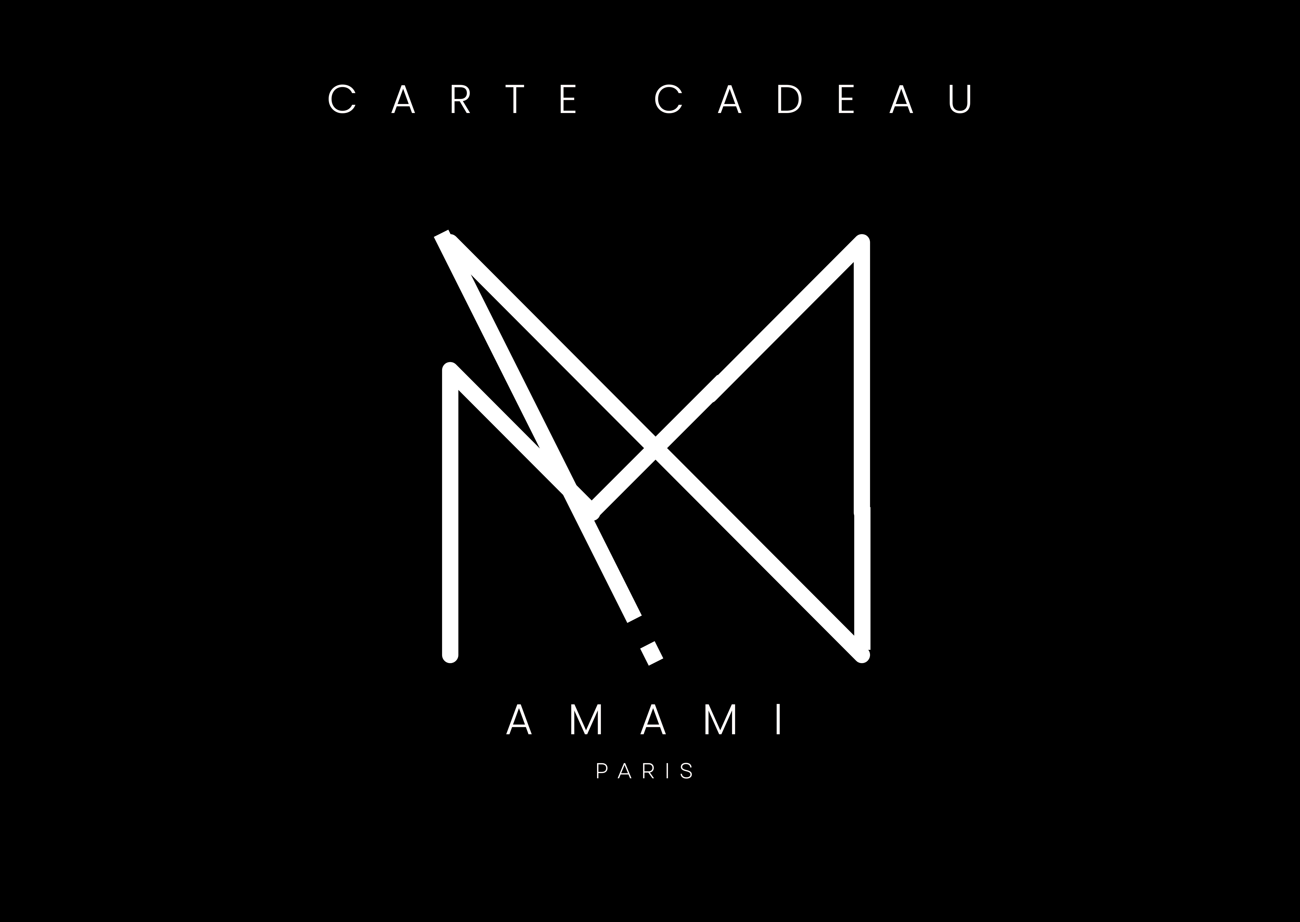 Carte Cadeau Amami Paris