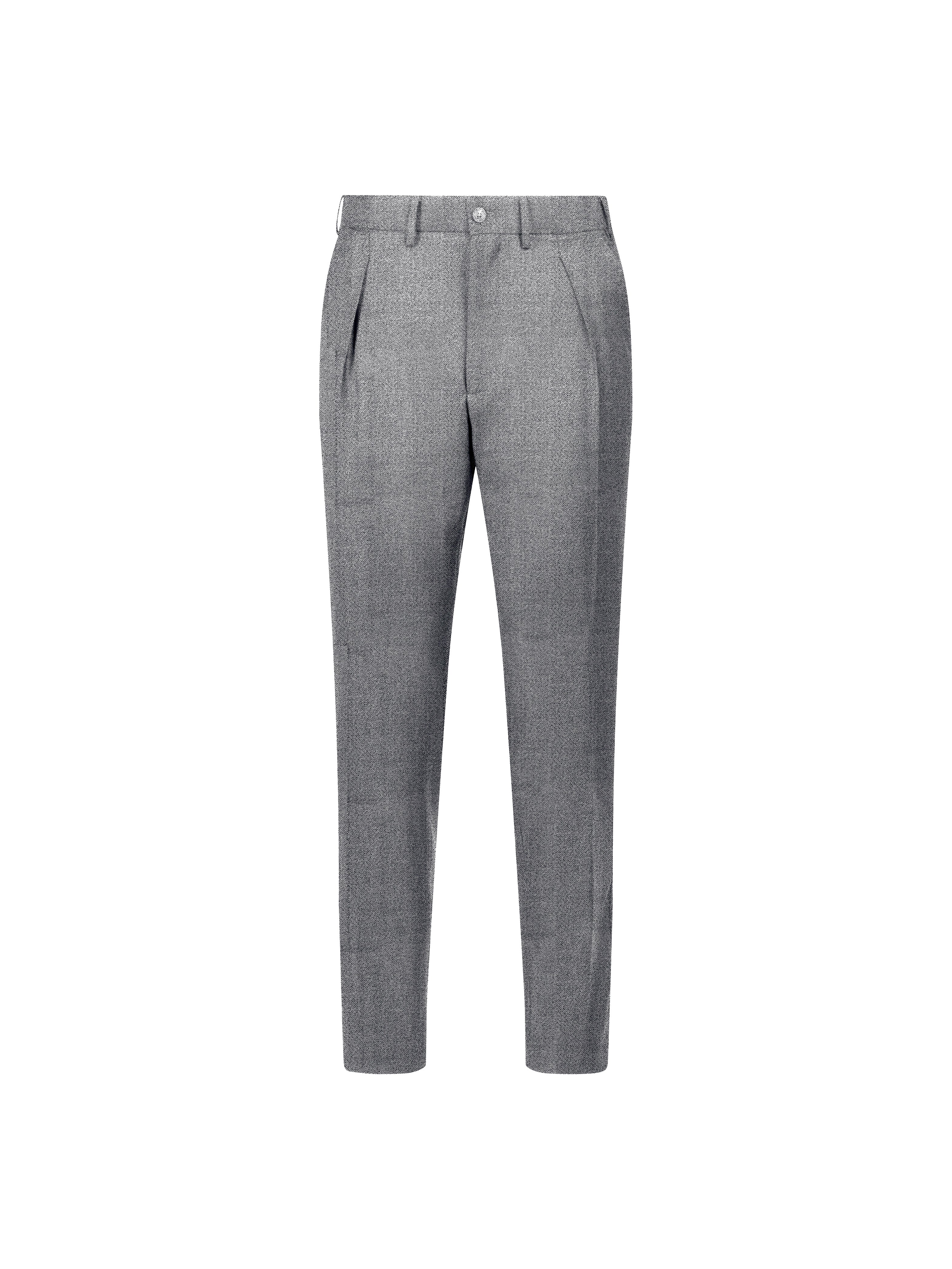 Pantalon droit à pinces