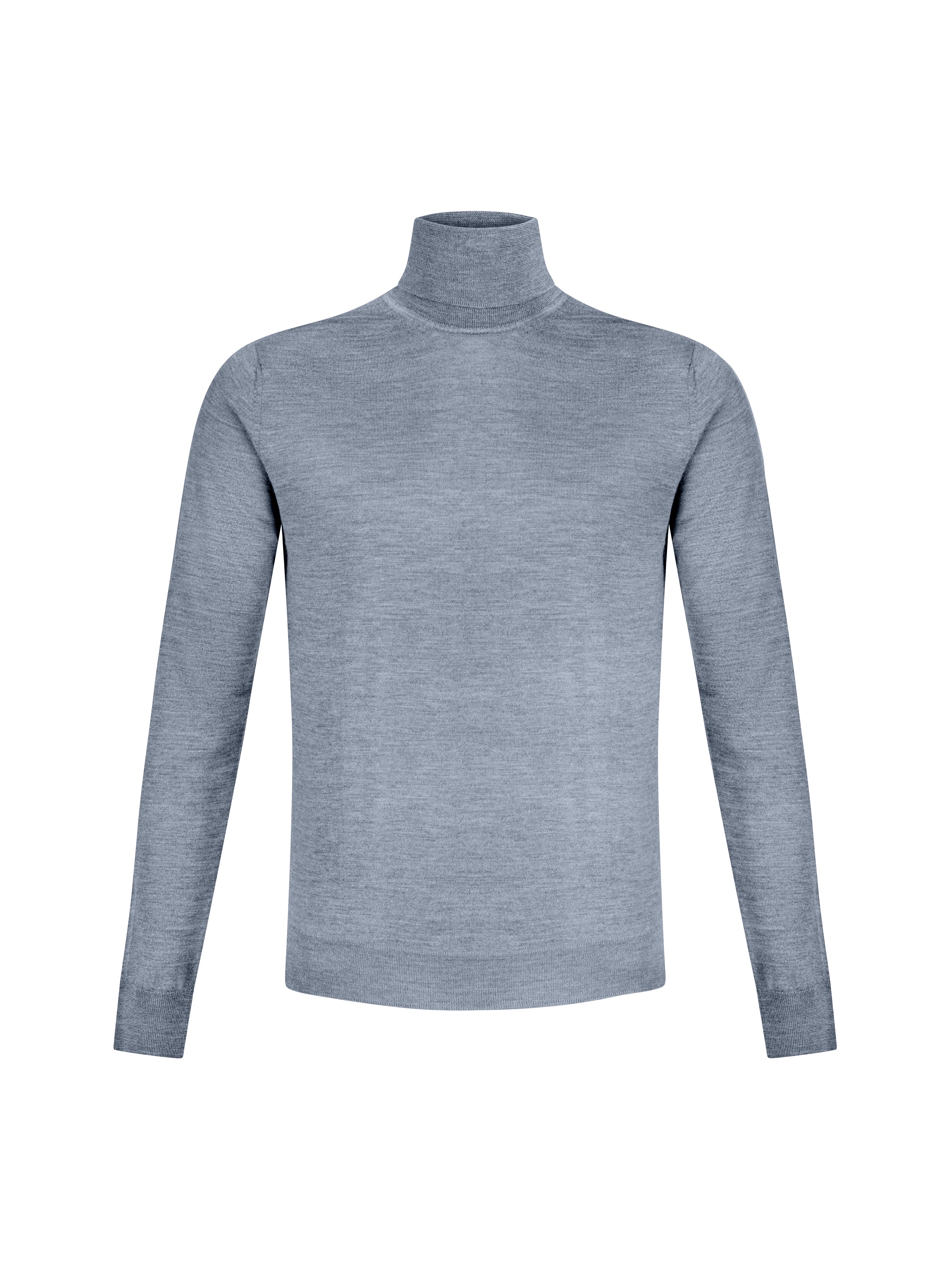 Pull Col Roulé Maille Fine