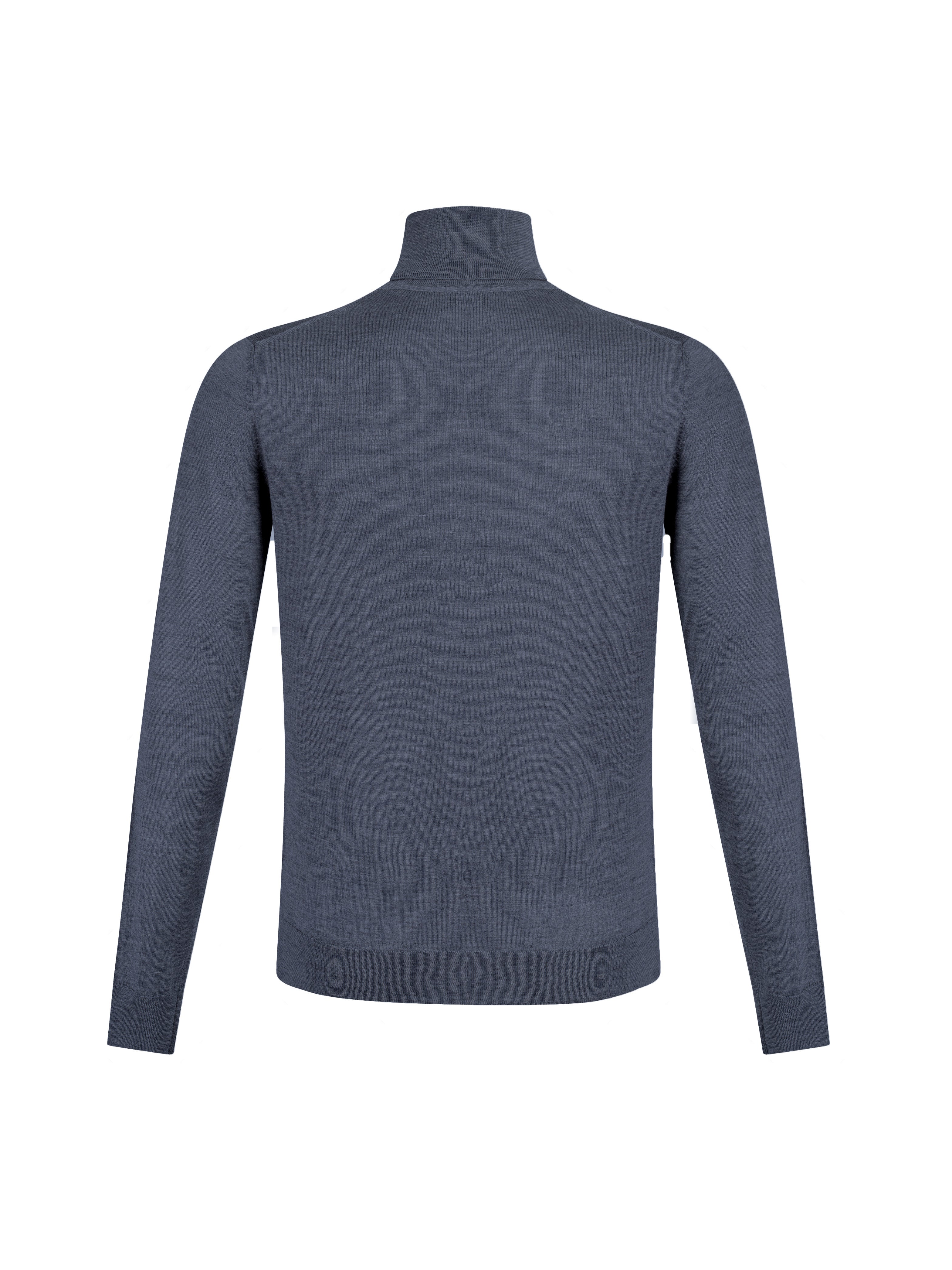 Pull Col Roulé Maille Fine