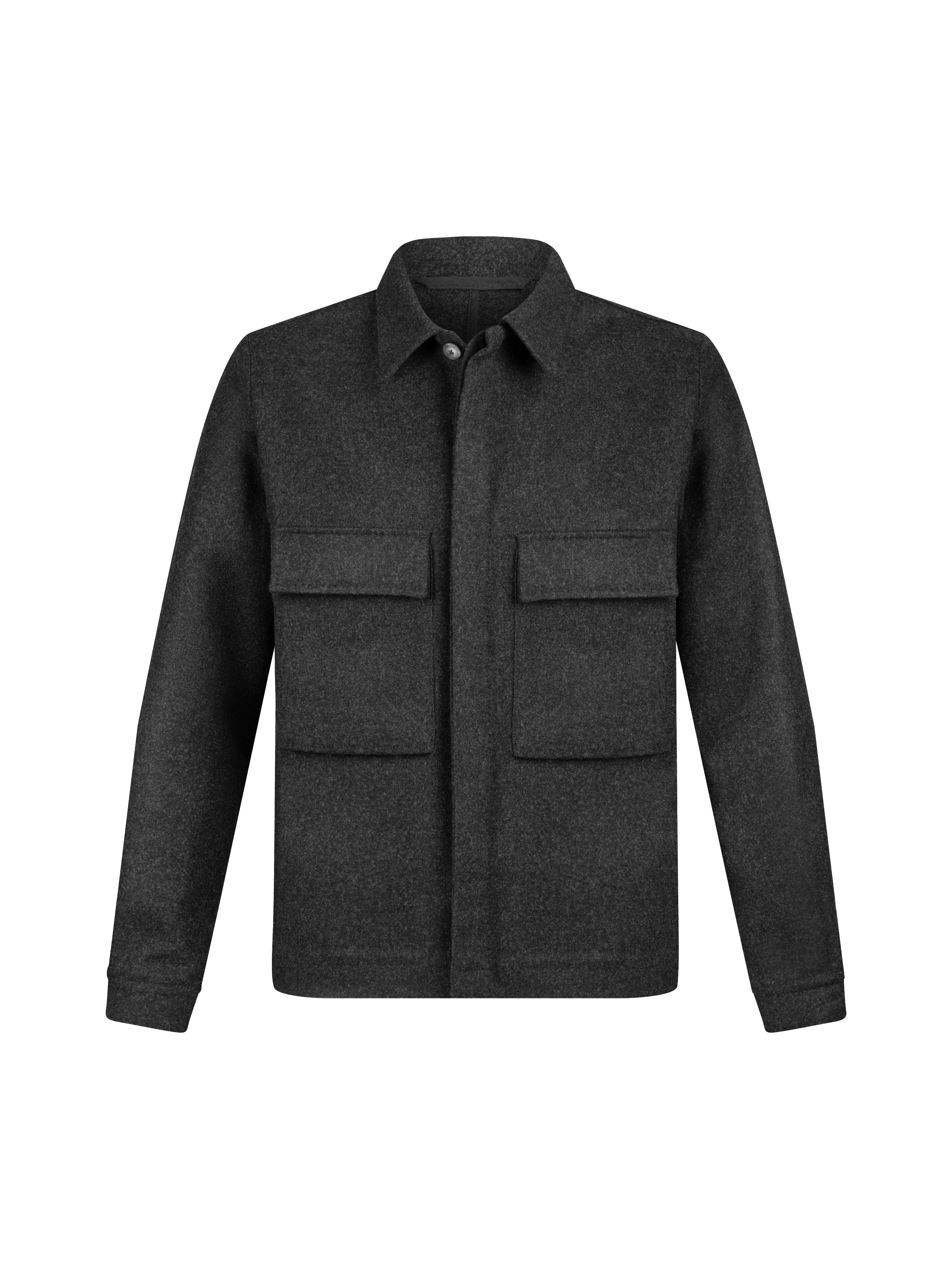 Veste mi-saison / Surchemise poches plaquées poitrine