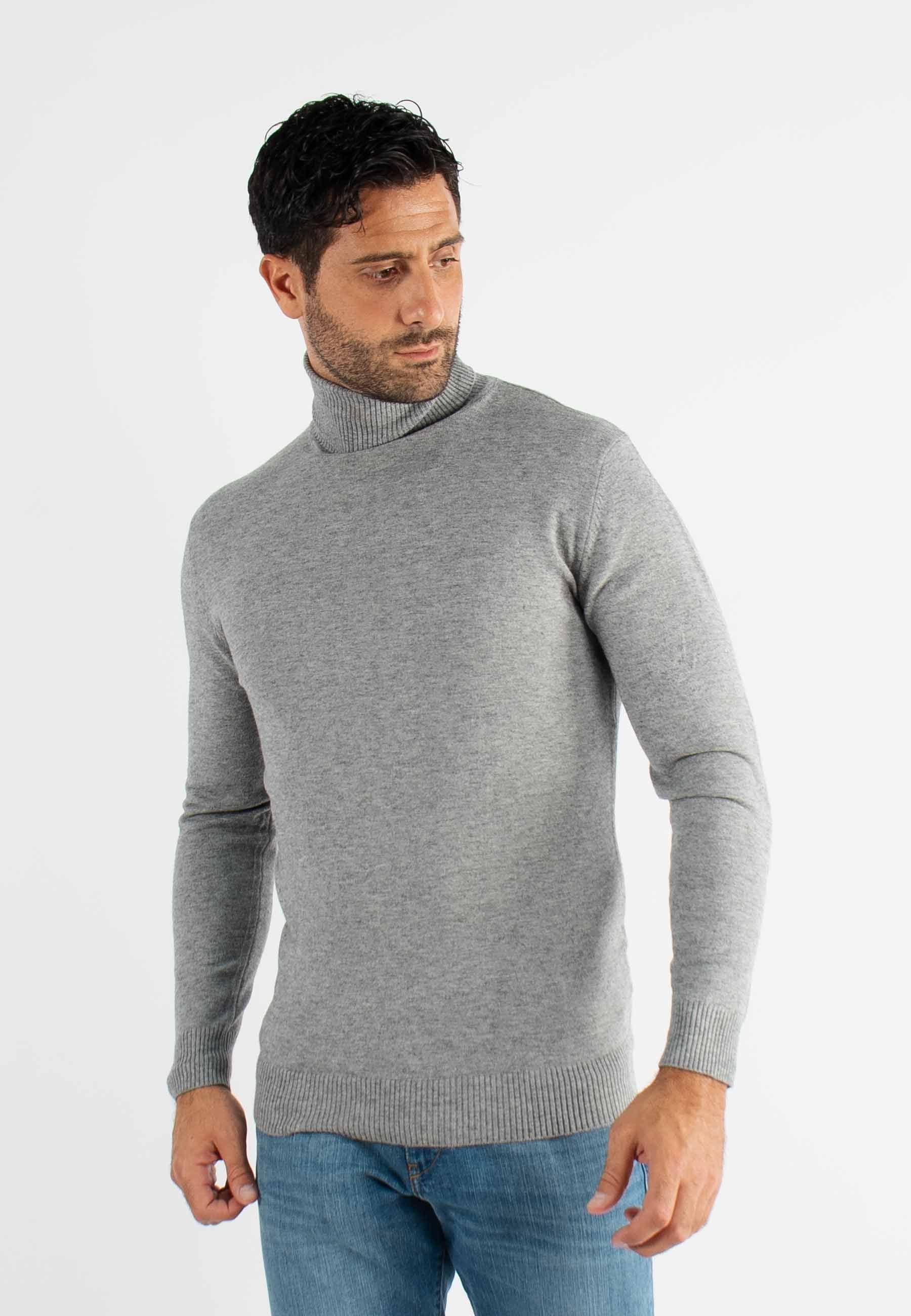 Pull Col Roulé grosses mailles
