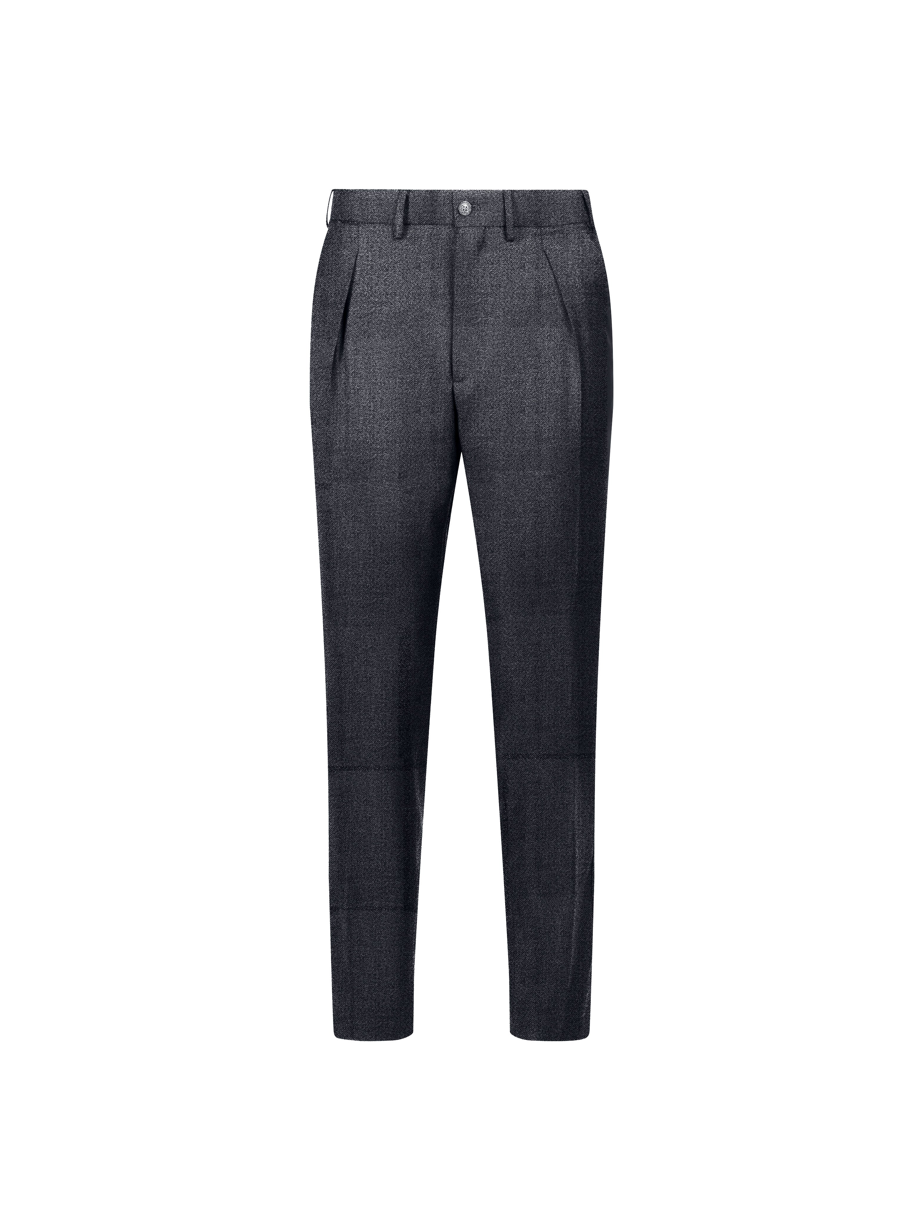 Pantalon droit à pinces