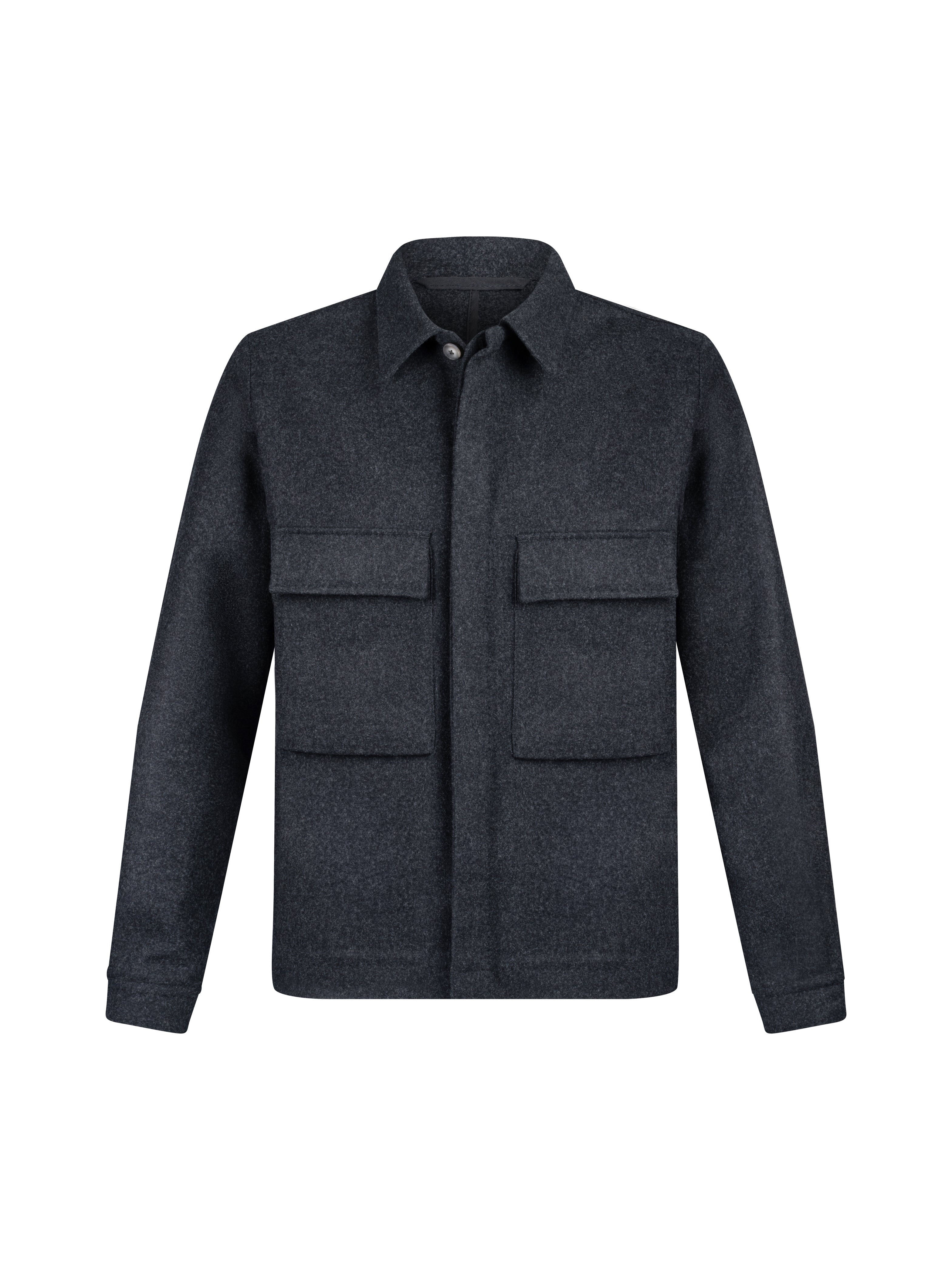 Veste mi-saison / Surchemise poches plaquées poitrine